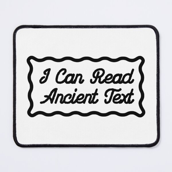 Item preview, Handwriting I Can Read Ancient Text Funny Cursive Writing designed and sold by Dondonmart.