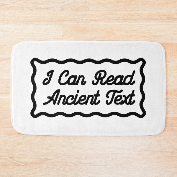 Item preview, Handwriting I Can Read Ancient Text Funny Cursive Writing designed and sold by Dondonmart.
