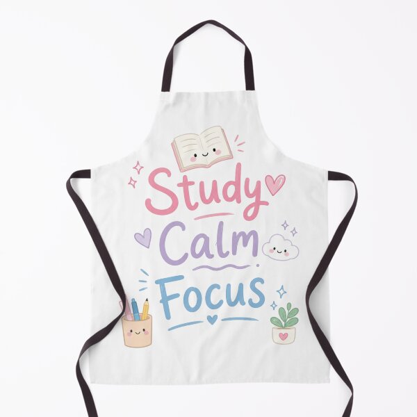 Item preview, Study Calm Focus Cute Kawaii Study Motivation Design designed and sold by Sanika arts .