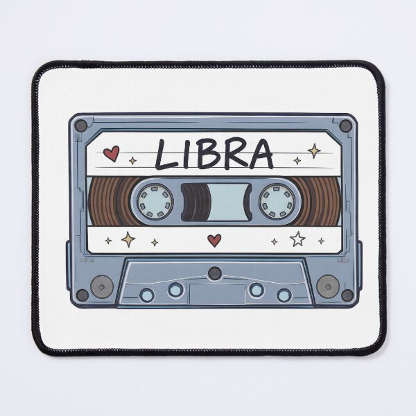 Item preview, Libra Vintage 90s Cassette Tape Retro Mixtape Aesthetic designed and sold by ayatstudio.