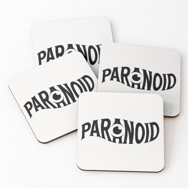 Item preview, Paranoid Vision - Edgy All-Seeing Eye Typography Streetwear Tee designed and sold by mantra2023.