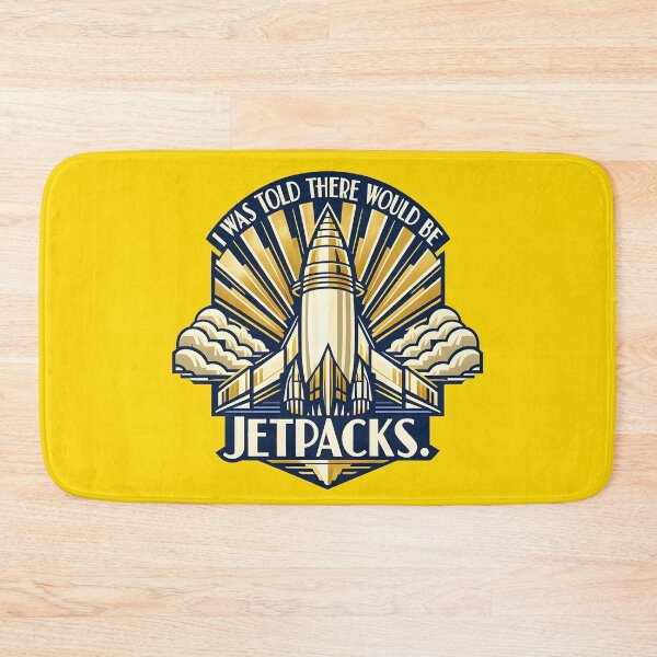 Item preview, I Was Told There Would Be Jetpacks designed and sold by KungPowUnicorn.