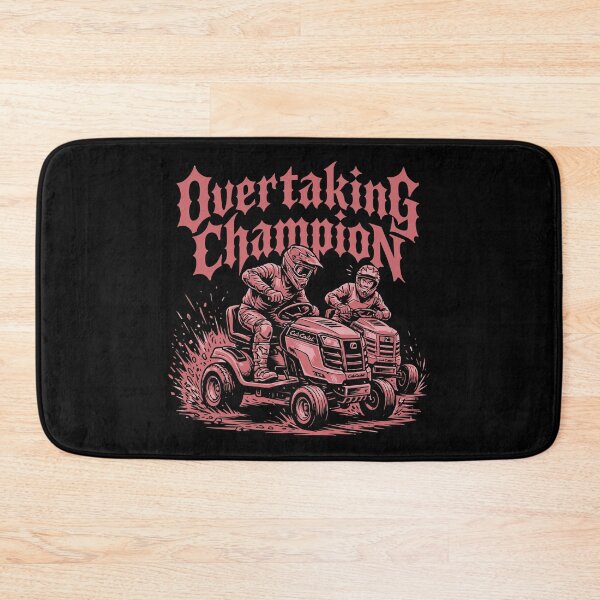 Item preview, Racing Mower - Overtaking Champion - Lawn Mower Racing designed and sold by RaceDayRags.