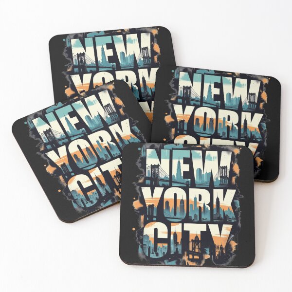 Item preview, New York City Skyline Retro Grunge Graphic designed and sold by PACS0011.
