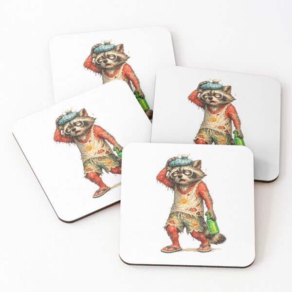 Item preview, Sunburnt Zombie Raccoon designed and sold by ByAnad.