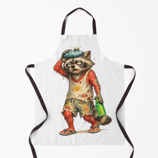 Item preview, Sunburnt Zombie Raccoon designed and sold by ByAnad.