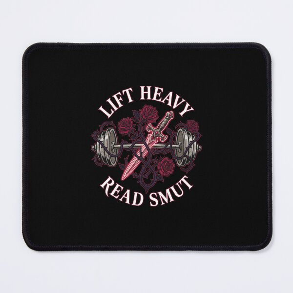 Item preview, Lift Heavy Read Smut Shirt, Powerlifting Romantasy Tee, Fantasy Reader Gym Girl Graphic, Dark Romance Booktok Workout Shirt, Gothic Strong Girl Aesthetic designed and sold by KAYJAY DESIGNS.