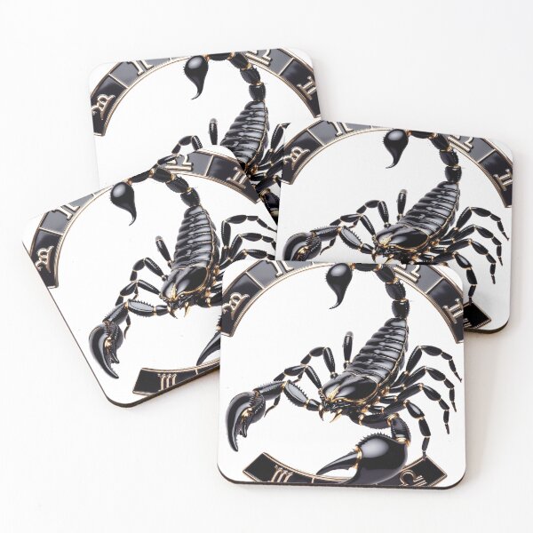 Item preview, Black Gold Scorpio Zodiac Sign Metallic ArtBlack Gold Scorpio designed and sold by Bluesax.