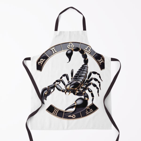 Item preview, Black Gold Scorpio Zodiac Sign Metallic ArtBlack Gold Scorpio designed and sold by Bluesax.