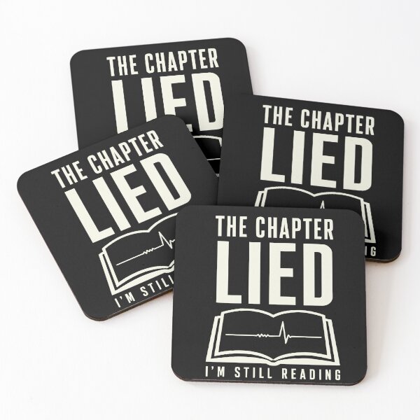 Artikelvorschau, The Chapter Lied Funny Reading Humor Book Lover entworfen und verkauft von Lyfeinsights.