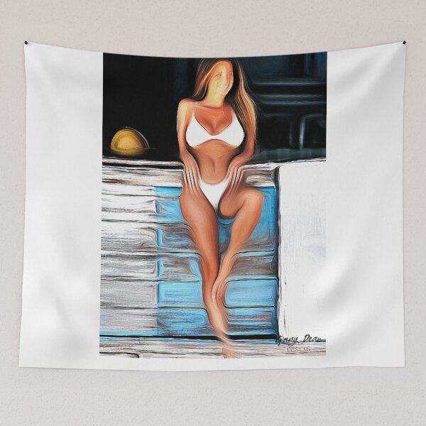 Item preview, Bikini Model With A Swirl  Gary Dean Designs  Digital Transformation designed and sold by GaryDeanDesigns.