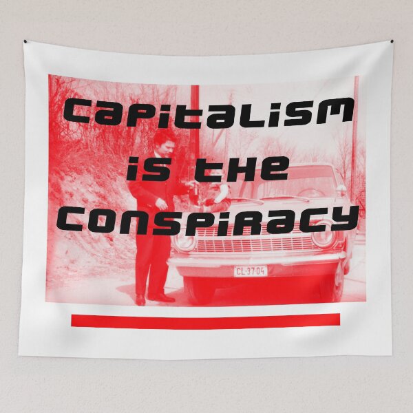 Item preview, Capitalism is the Conspiracy: The Auto - black type designed and sold by Capitalismisthe.