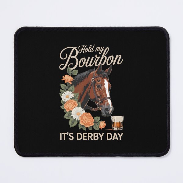 Item preview, Hold My Bourbon Its Derby Day Horse Racing Dad designed and sold by SapfireStuArt.