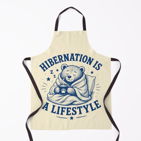 Item preview, Hibernation is a Lifestyle Sleepy Bear designed and sold by 89shirts.