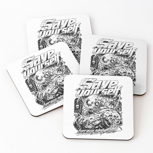 Item preview, Save Yourself Nobody Else Will Cyberpunk designed and sold by graphixpolash.