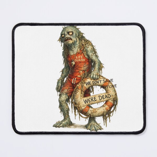 Item preview, Undead Lifeguard designed and sold by ByAnad.