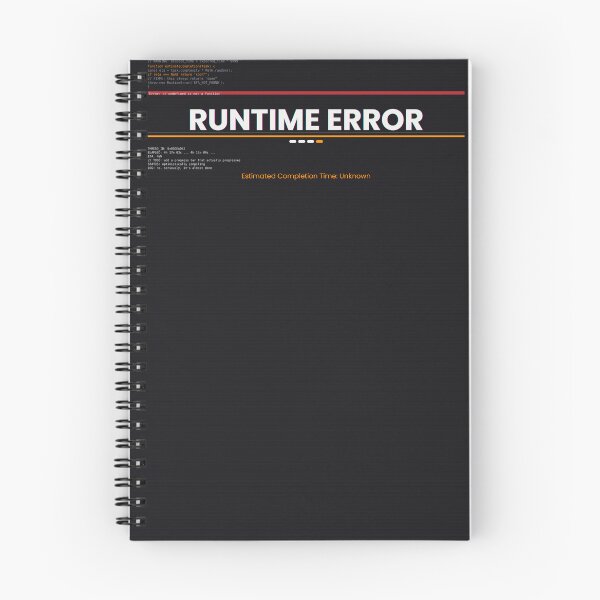 Item preview, RUNTIME ERROR: Estimated Time Unknown — 5SK Series #16 designed and sold by 5SKseries.