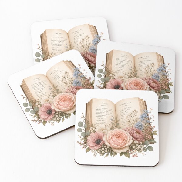 Item preview, Floral Vintage Notebook designed and sold by Partoon-dp.