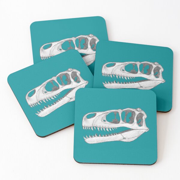 Item preview, Utahraptor Skull designed and sold by DoodleSnake58.