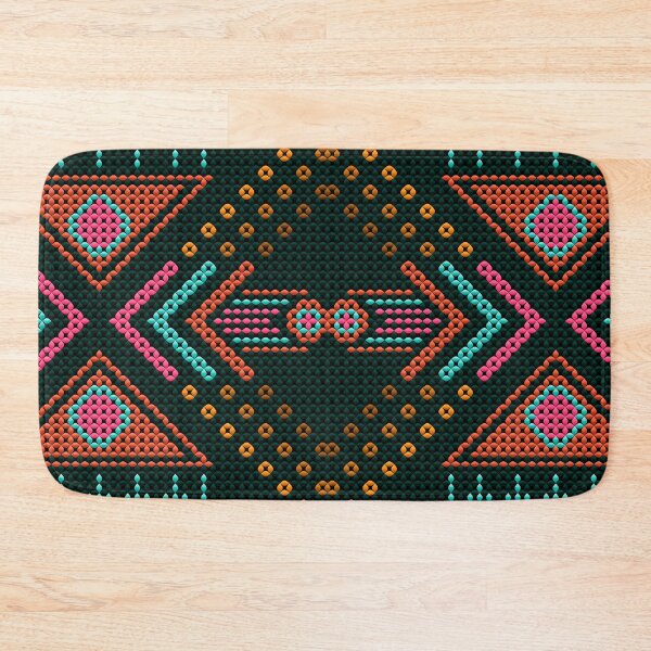 Item preview,  Native American Beaded Pattern - Tribal Geometric Mosaic Design designed and sold by Ihor Ivanov.