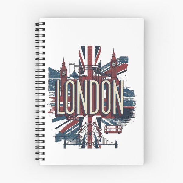 Item preview, London England Vintage Union Jack Travel Graphic designed and sold by PACS0011.
