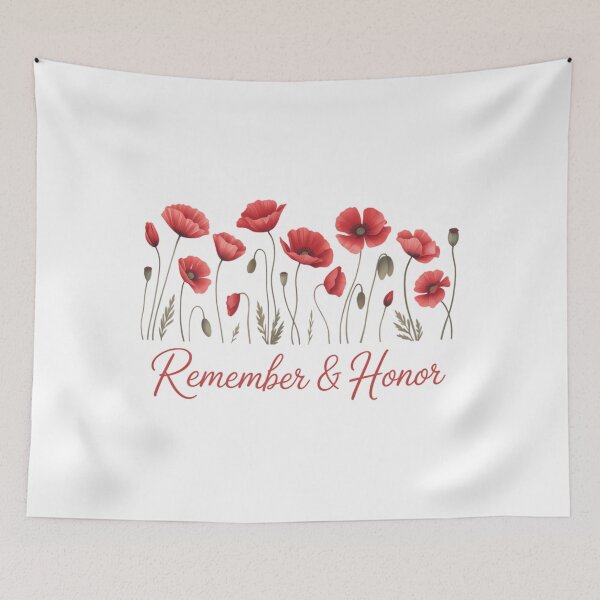 Item preview, Honor Remember Memorial Day Poppy Flower Patriotic designed and sold by SapfireStuArt.