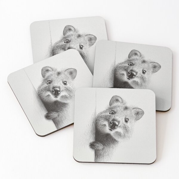 Item preview, Curious quokka Peeking designed and sold by lautir.
