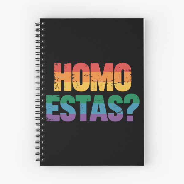 Item preview, Homo Estas Spanish Mexican Gay Pride Ally LGBTQ Month designed and sold by SapfireStuArt.