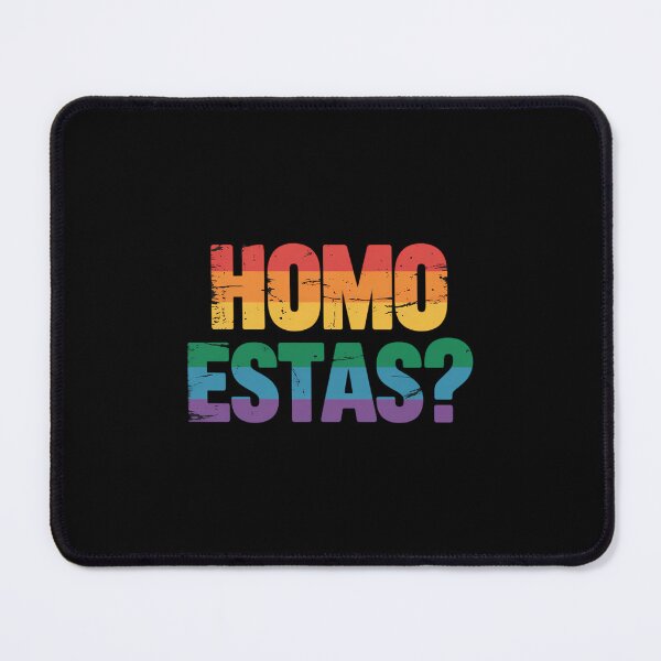 Item preview, Homo Estas Spanish Mexican Gay Pride Ally LGBTQ Month designed and sold by SapfireStuArt.