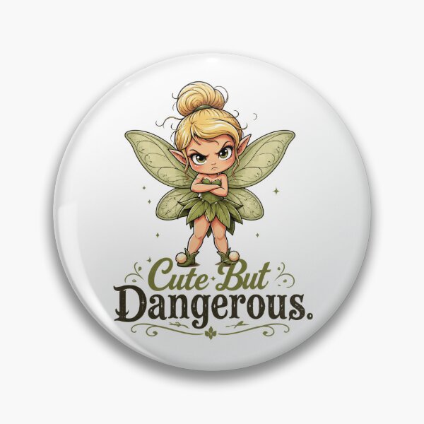 Item preview, Cute But Dangerous | Angry Fairy Aesthetic designed and sold by MusesWhispers.