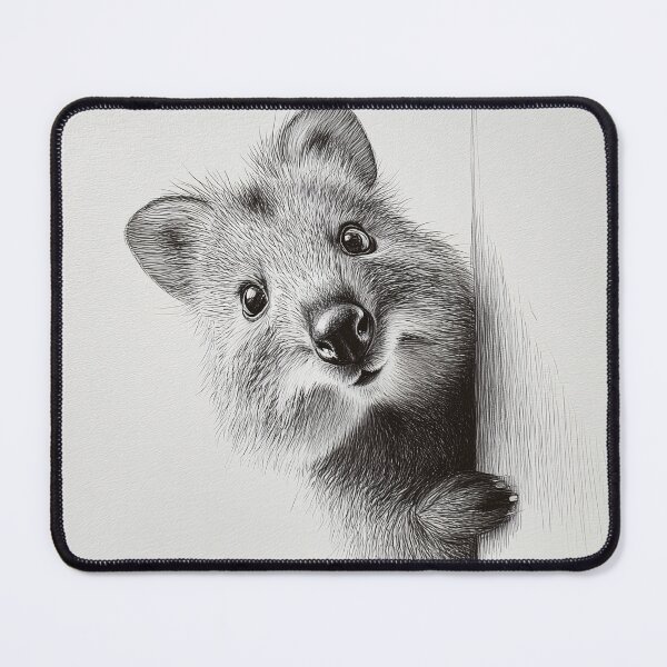 Item preview, Curious Peeking quokka designed and sold by lautir.
