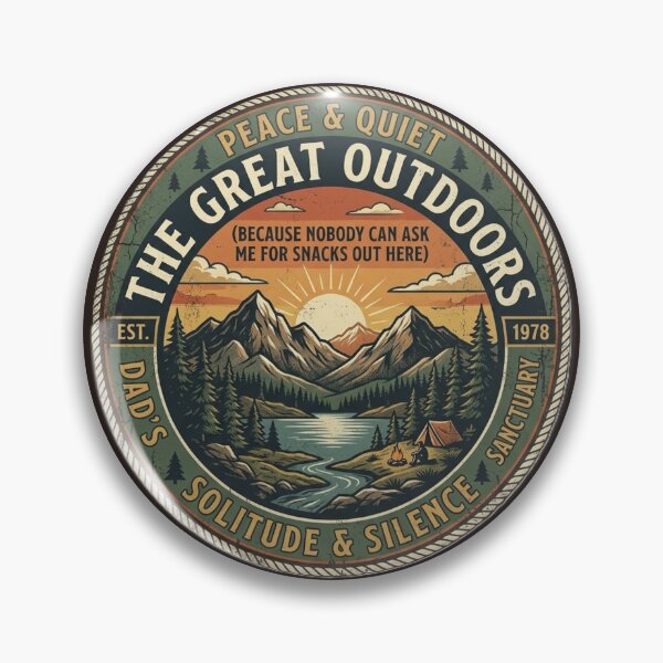 Item preview, The Great Outdoors (Because nobody can ask me for snacks out here) designed and sold by Boysmom21.