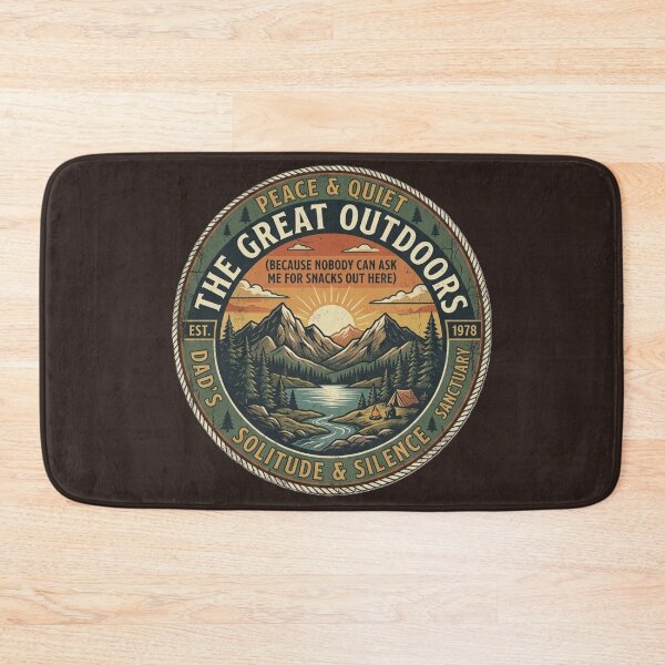 Item preview, The Great Outdoors (Because nobody can ask me for snacks out here) designed and sold by Boysmom21.