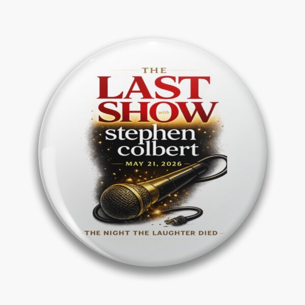Item preview, The Last Show with Stephen Colbert May 21 2026 designed and sold by MaureenHickle.