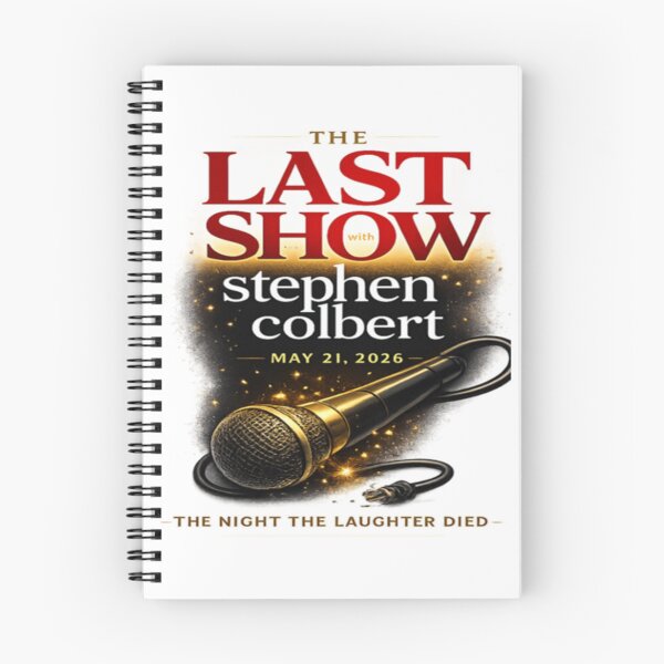 Item preview, The Last Show with Stephen Colbert May 21 2026 designed and sold by MaureenHickle.