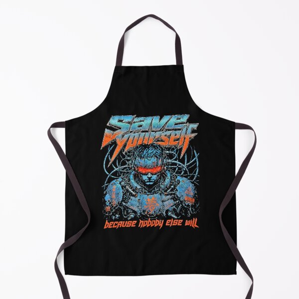 Item preview, Save Yourself Nobody Else Will Cyber Soldier designed and sold by graphixpolash.