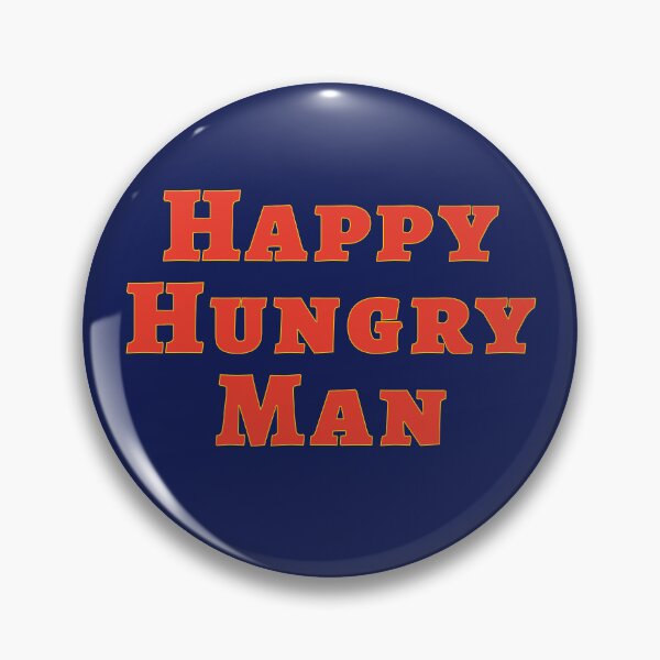 Item preview, Happy Hungry Man designed and sold by ABitOnTheSide.
