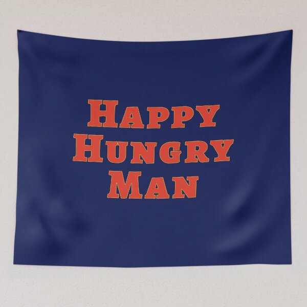 Item preview, Happy Hungry Man designed and sold by ABitOnTheSide.