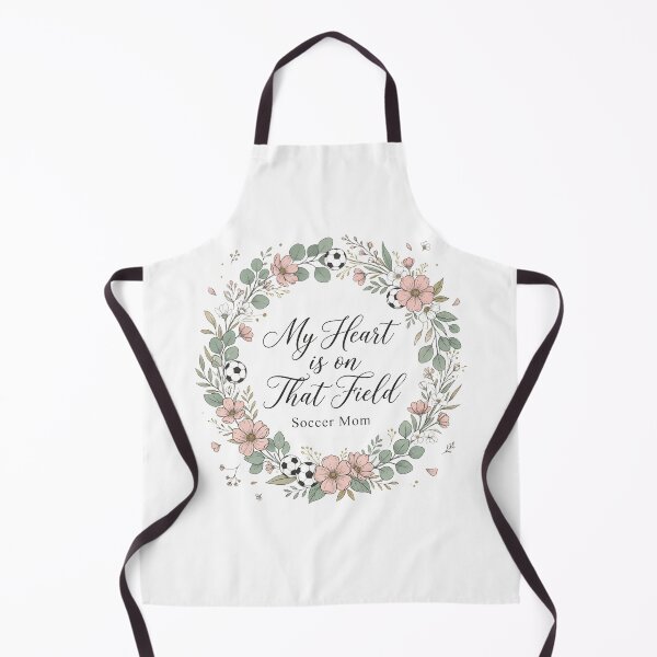Item preview, My Heart Is on That Field — Floral Soccer Mom designed and sold by BumbleBloom7.