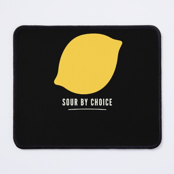 Item preview, Sour By Choice Sassy Lemon Fruit Pun designed and sold by Lyfeinsights.