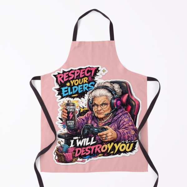 Item preview, Old But Deadly Online — Funny Gamer Grandma Gift Sticker Hoodie Mug USA designed and sold by irfanshikh.