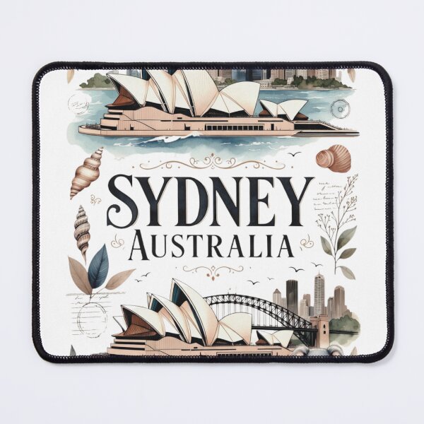 Item preview, Sydney Australia Vintage Botanical Opera House Graphic designed and sold by PACS0011.
