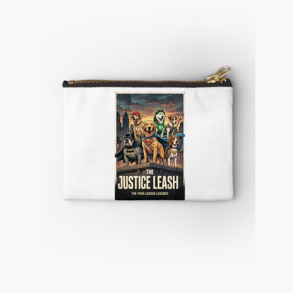 Item preview, The Justice Leash - Funny Dog Superhero Parody designed and sold by PupFiction26.