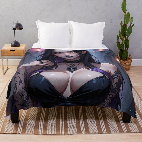 Item preview, Hot Halloween Anime Goth Girl Waifu 239 designed and sold by Your New Fixation.