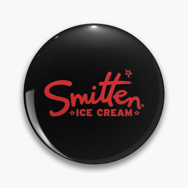 Item preview, Smitten Ice Cream Red Logo Typography designed and sold by Julieneilw.