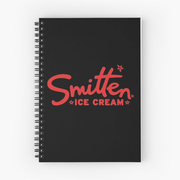 Item preview, Smitten Ice Cream Red Logo Typography designed and sold by Julieneilw.