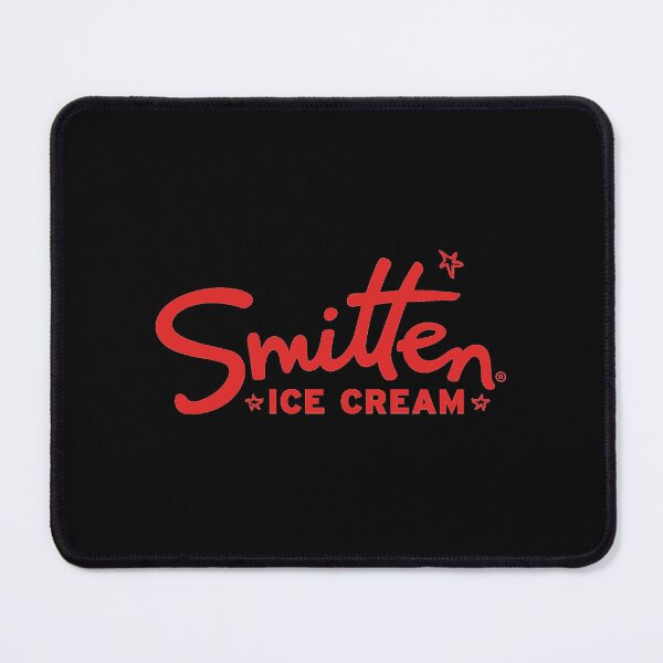 Item preview, Smitten Ice Cream Red Logo Typography designed and sold by Julieneilw.