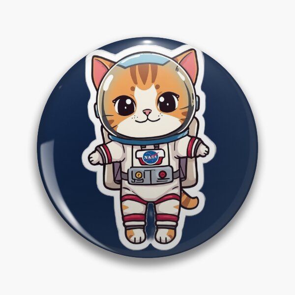 Item preview, Astronaut cat designed and sold by KittyBloom.