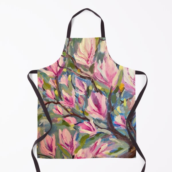 Item preview, Magnolia in Bloom — Impressionist Floral Painting designed and sold by Iail Ioa.