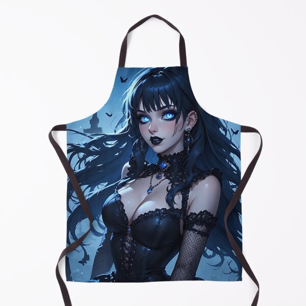 Item preview, Hot Halloween Anime Goth Girl Waifu 242 designed and sold by Your New Fixation.